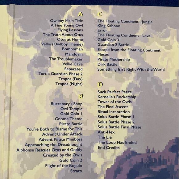 iam8bit Jonathan Geer Owlboy Soundtrack Vinyl Record, Exclusive Cloudy Sky 2 LP - Picture 5 of 10